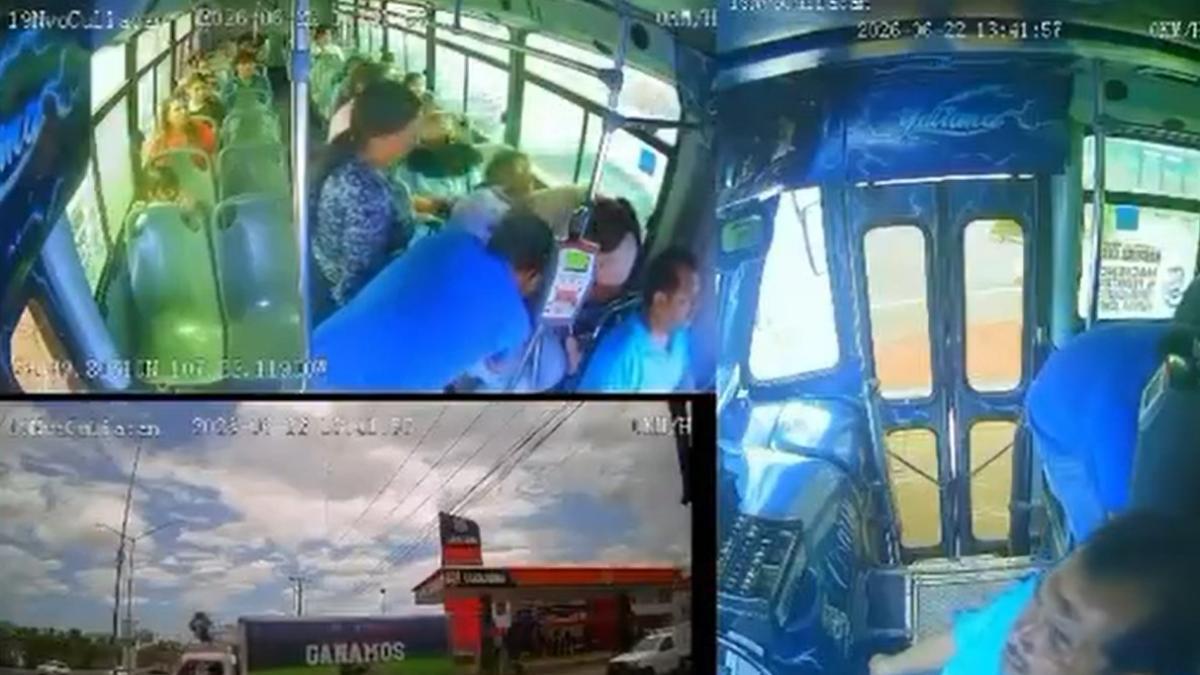 Chofer desvía su ruta para llevar a una pasajera a un hospital en Culiacán