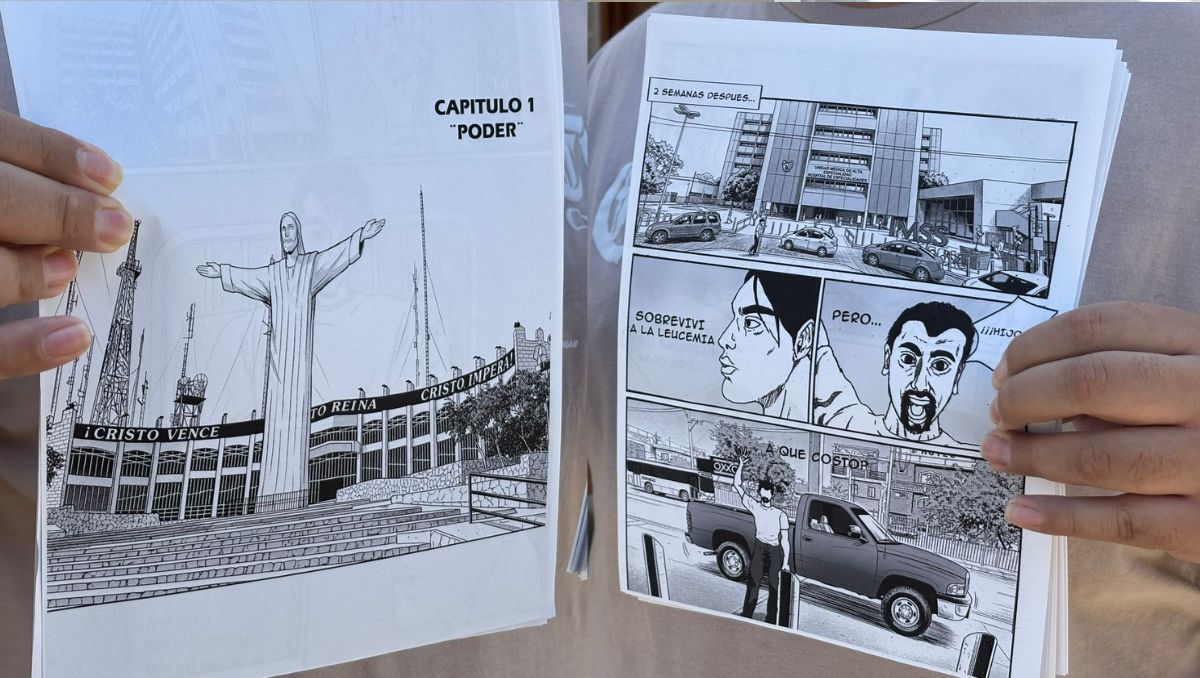 Se quedó sin trabajo y creó cómic de superhéroes inspirado en Torreón