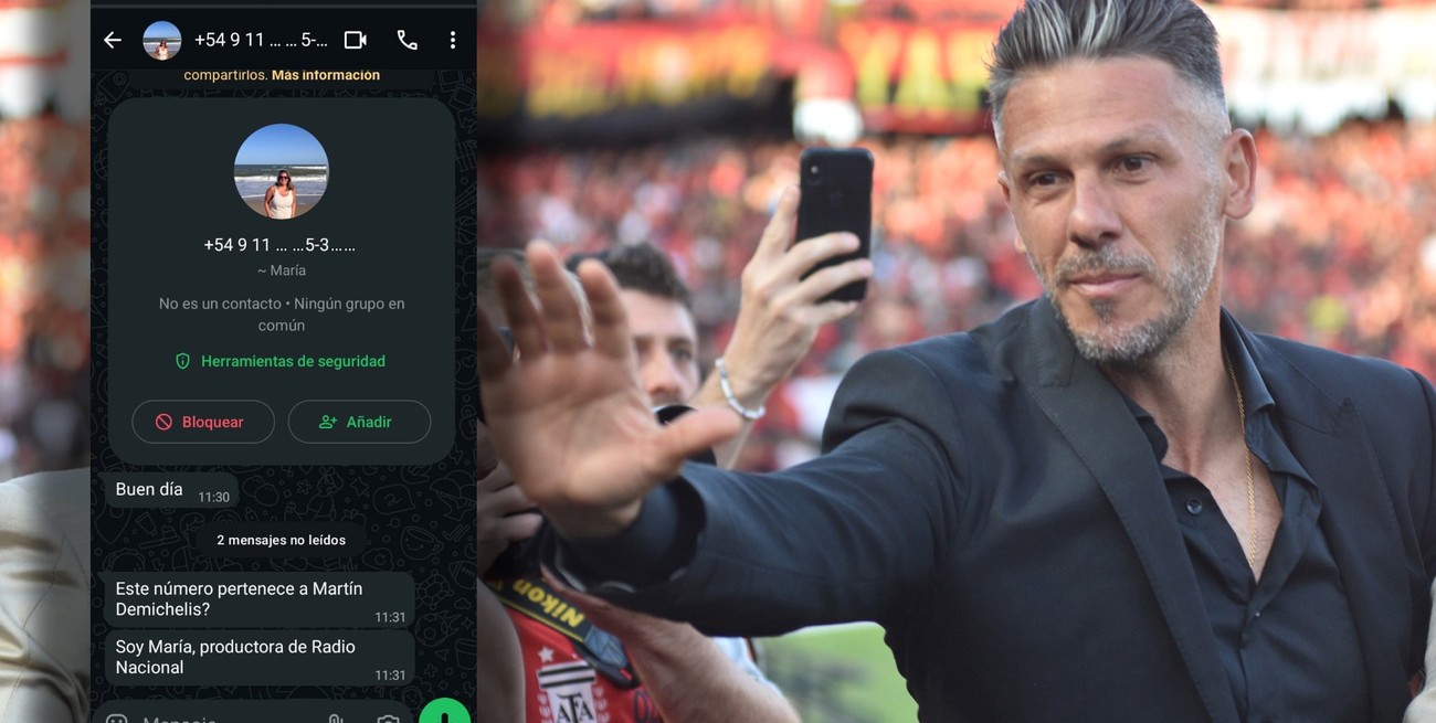 Llaman para entrevistar a Demichelis, pero atiende un docente de Santa Fe: la increíble historia del teléfono equivocado