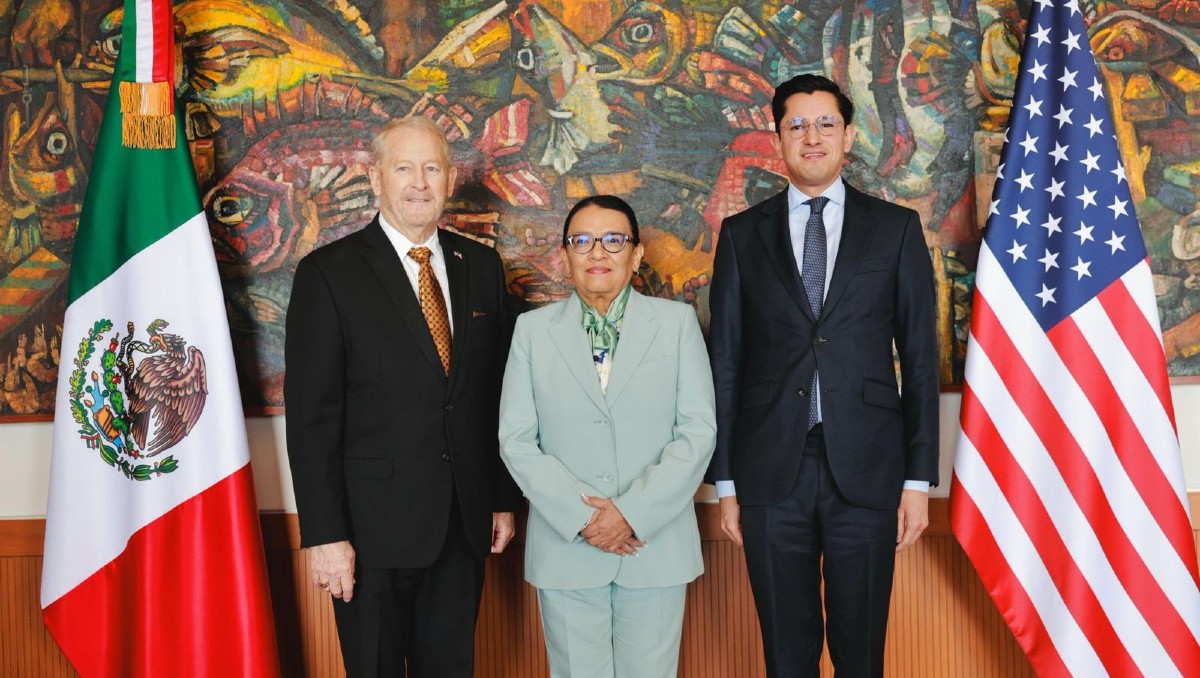 SRE y Segob revisan agenda de migración con embajador Ronald Johnson