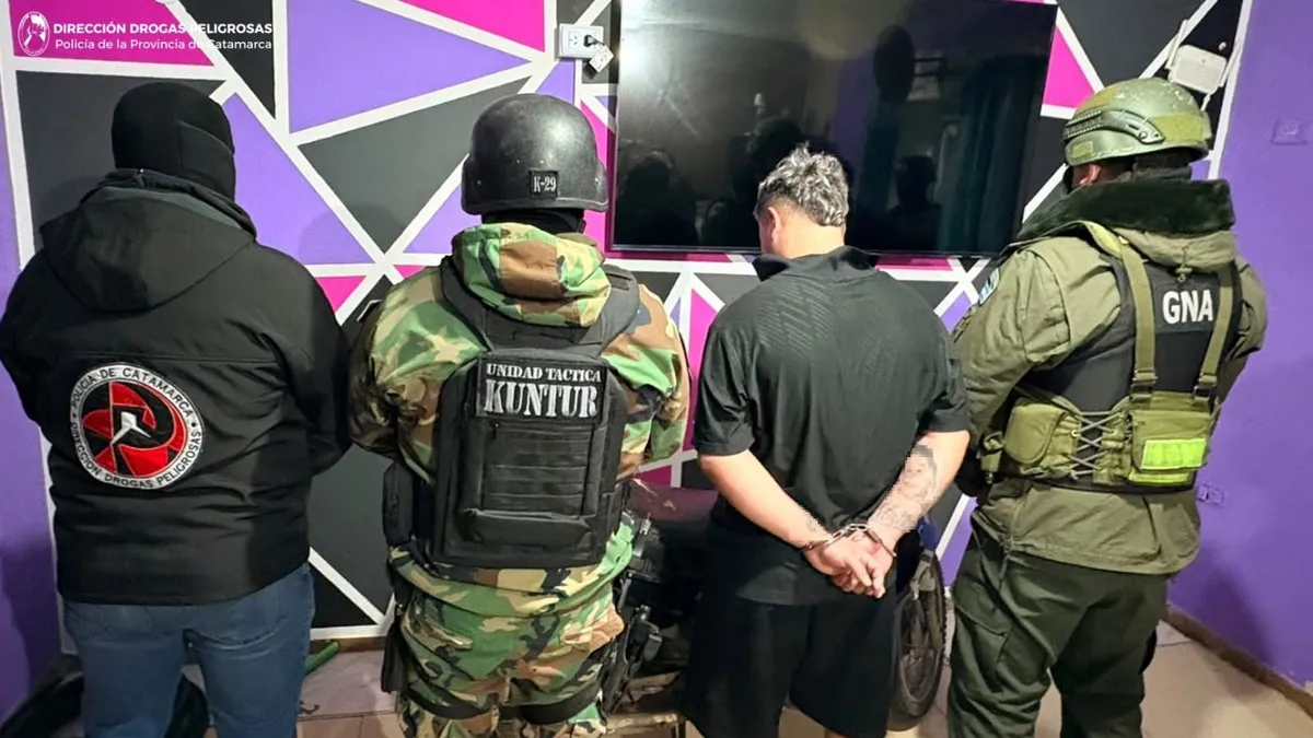 Desbaratan una banda que traía droga desde Salta
