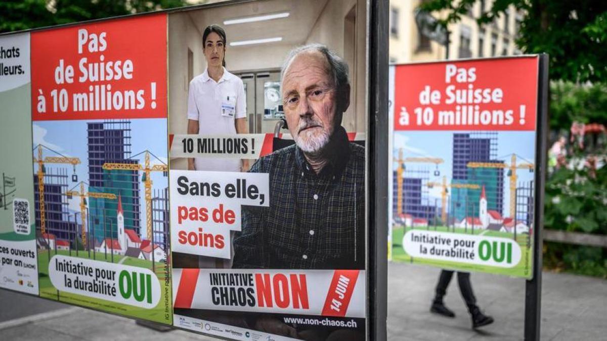 Suiza plantea en un referéndum limitar la población a 10 millones