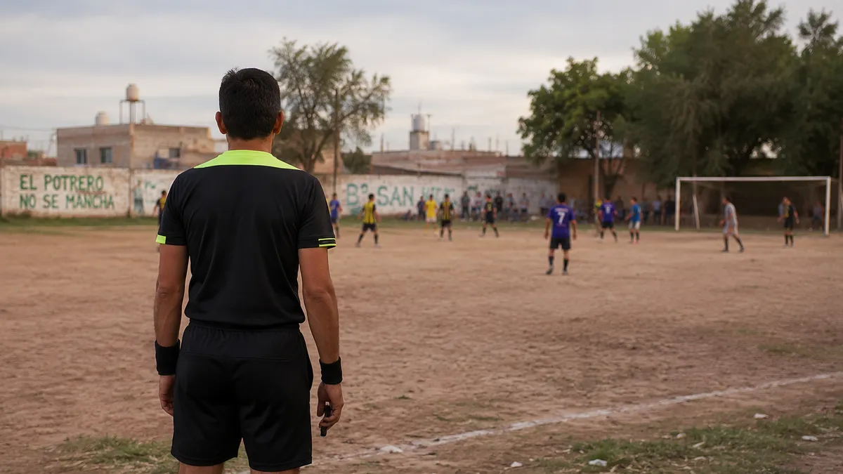 Definieron los árbitros para la segunda fecha del Clausura del fútbol sanjuanino: quién dirige cada partido