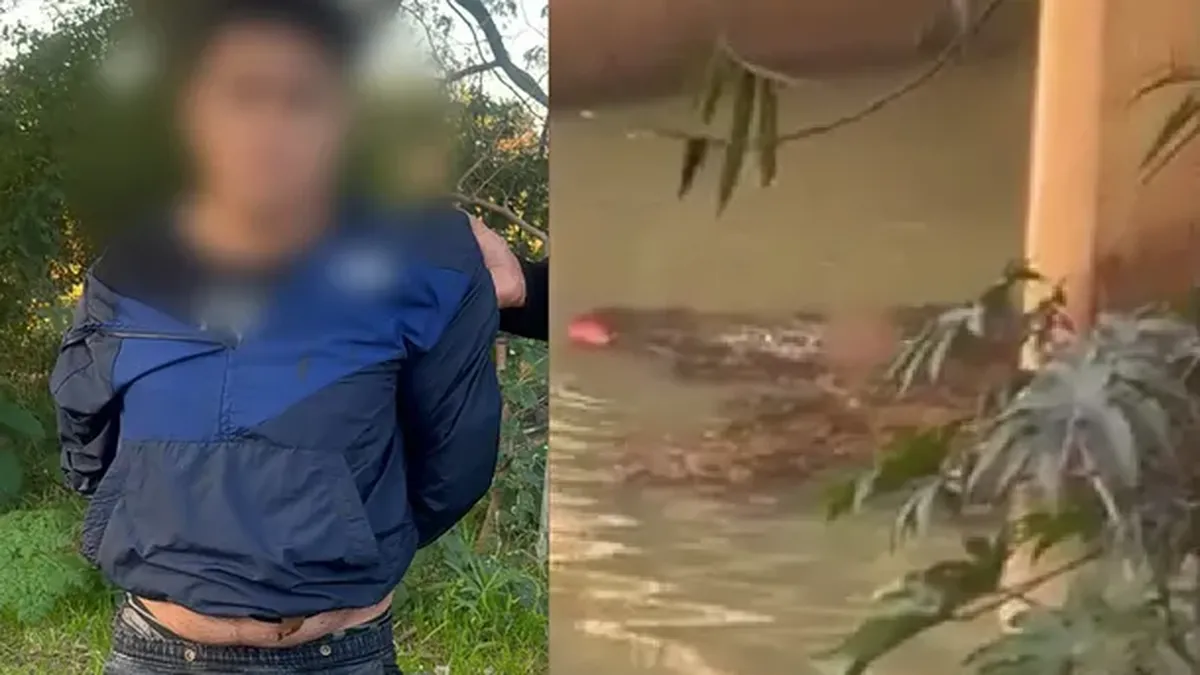 Intentó evadir un control policial, se tiró a un arroyo con más de 16 mil dólares y casi se ahoga