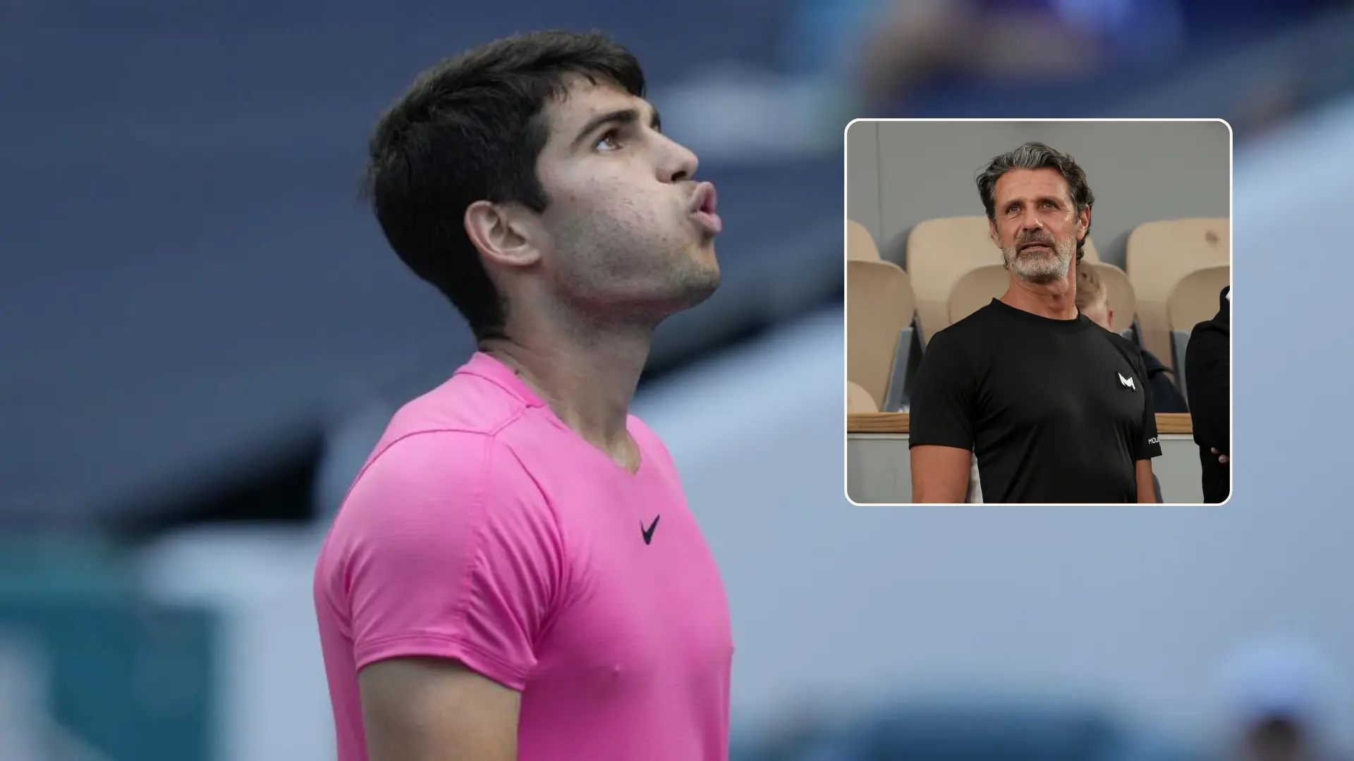 Patrick Mouratoglou, leyenda del tenis, desvela su favorito en Wimbledon tras la baja de Carlos Alcaraz: "Tiene una ligera ventaja"
