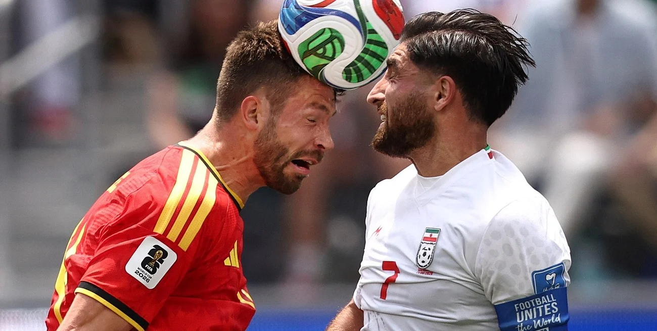 Empate sin goles entre Bélgica e Irán que se juegan todo en la última fecha del Grupo G