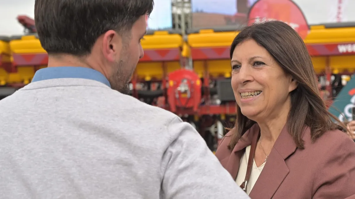 Clara García en Agroactiva: "En Santa Fe creemos que un Estado eficiente es el mejor aliado del desarrollo productivo"