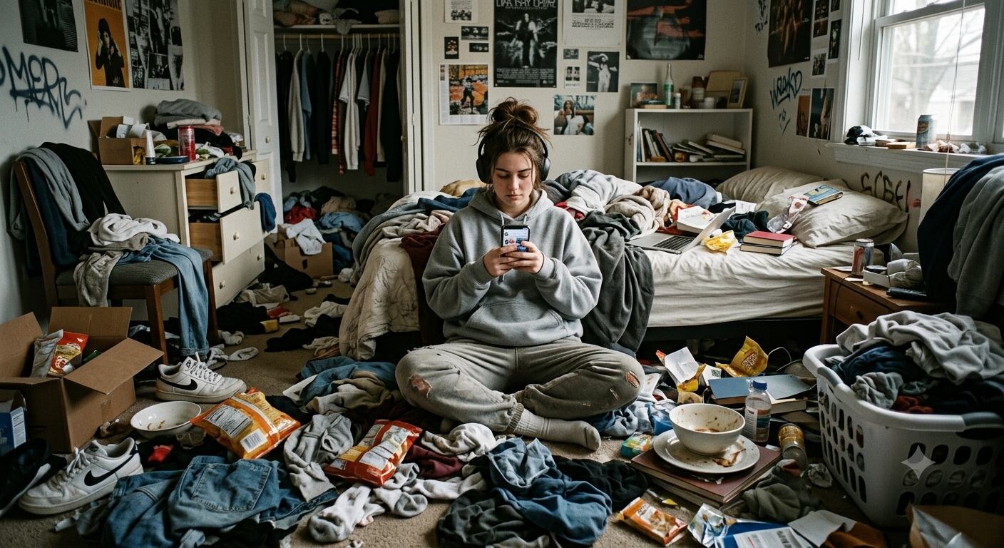 Las personas que NO ordenan su habitación evaden responsabilidades, según la psicología