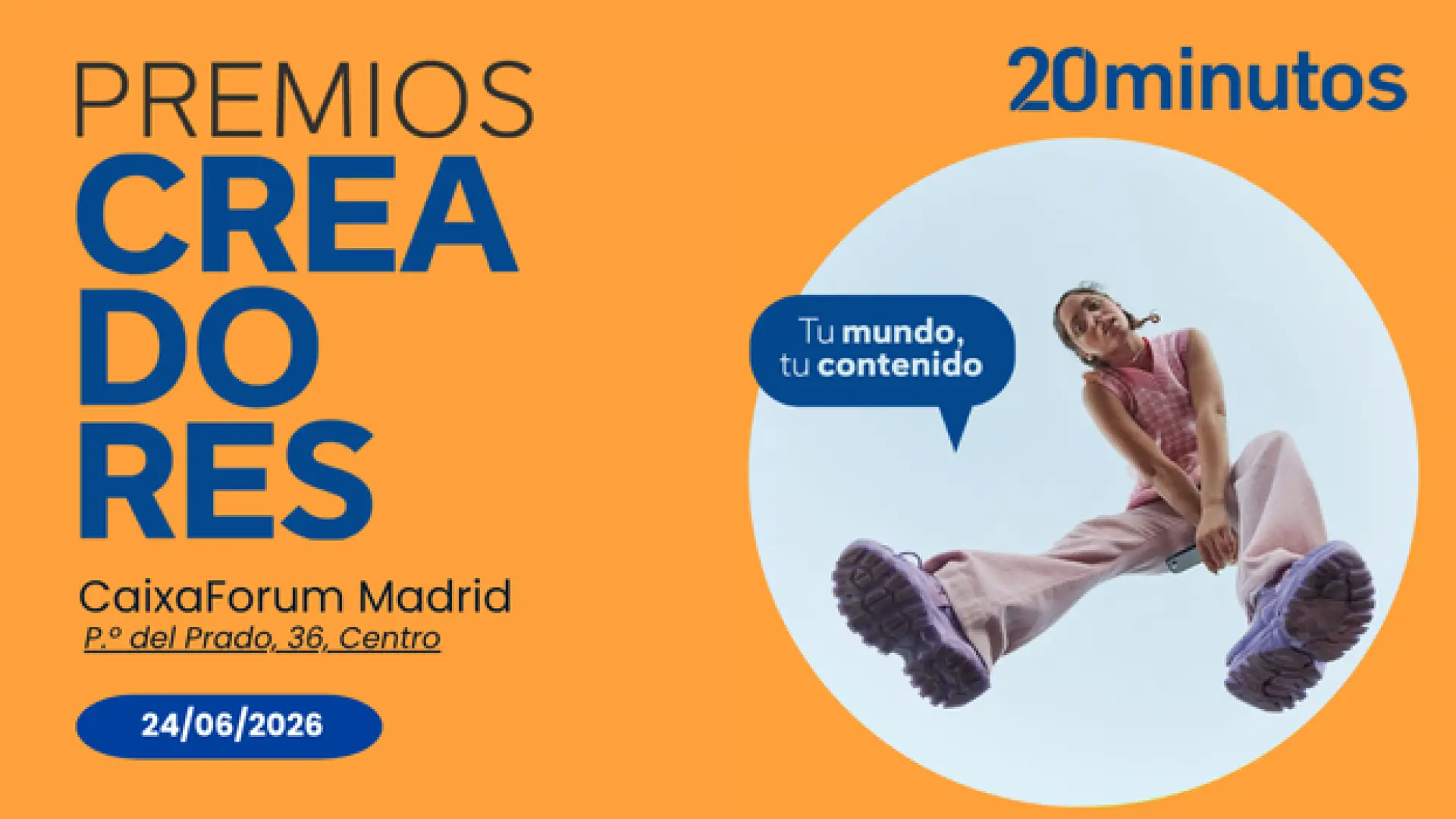Los Premios Creadores celebran su 20.º aniversario, ¿te vienes a la gala?