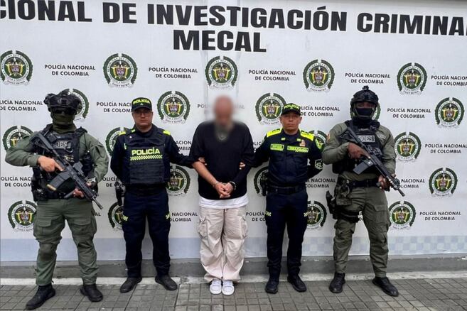 Capturan a "El Español", presunto jefe financiero del Clan del Golfo pedido en extradación