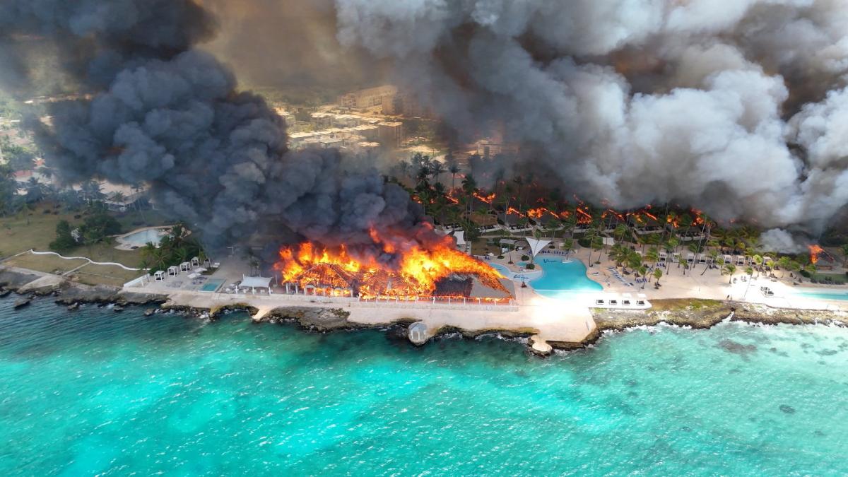 Una italiana muere en un incendio de un hotel de República Dominicana