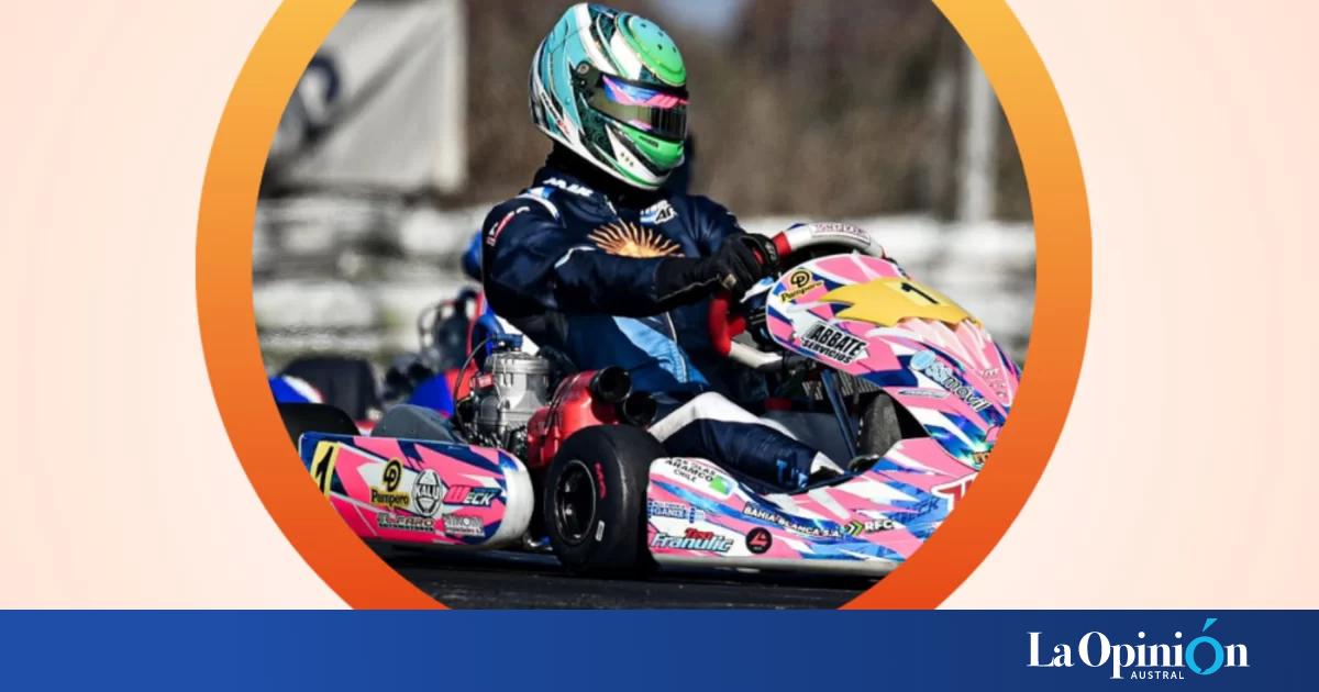 Thiago Díaz inicia el Campeonato Argentino de Karting con la mira puesta en otro gran desafío