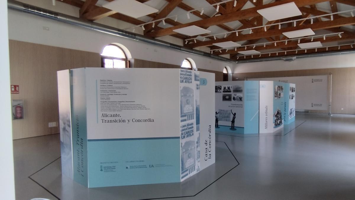 La Casa de la Concordia abre con la Transición Española contada en 600 palabras