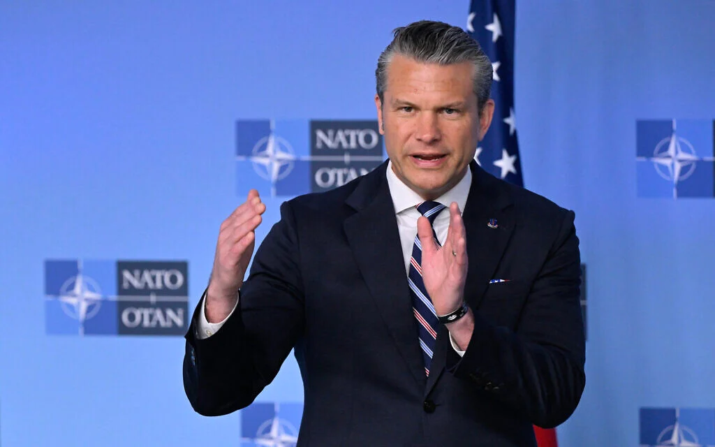 Hegseth blasts NATO over Iran war, says US will review troop deployment in Europe