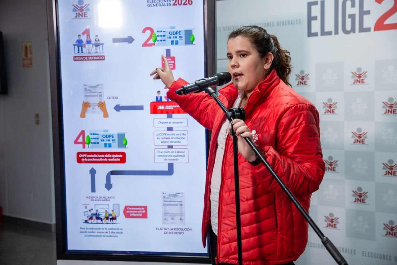 Proclamación de resultados de segunda vuelta sería "a mediados de julio" por recuento de votos, según JNE