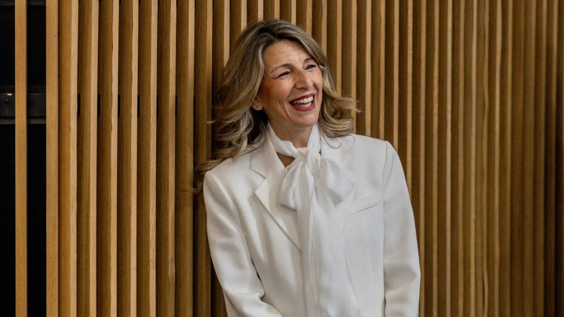 Yolanda Díaz recomienda teletrabajar durante la visita del Papa en Madrid, Canarias y Cataluña