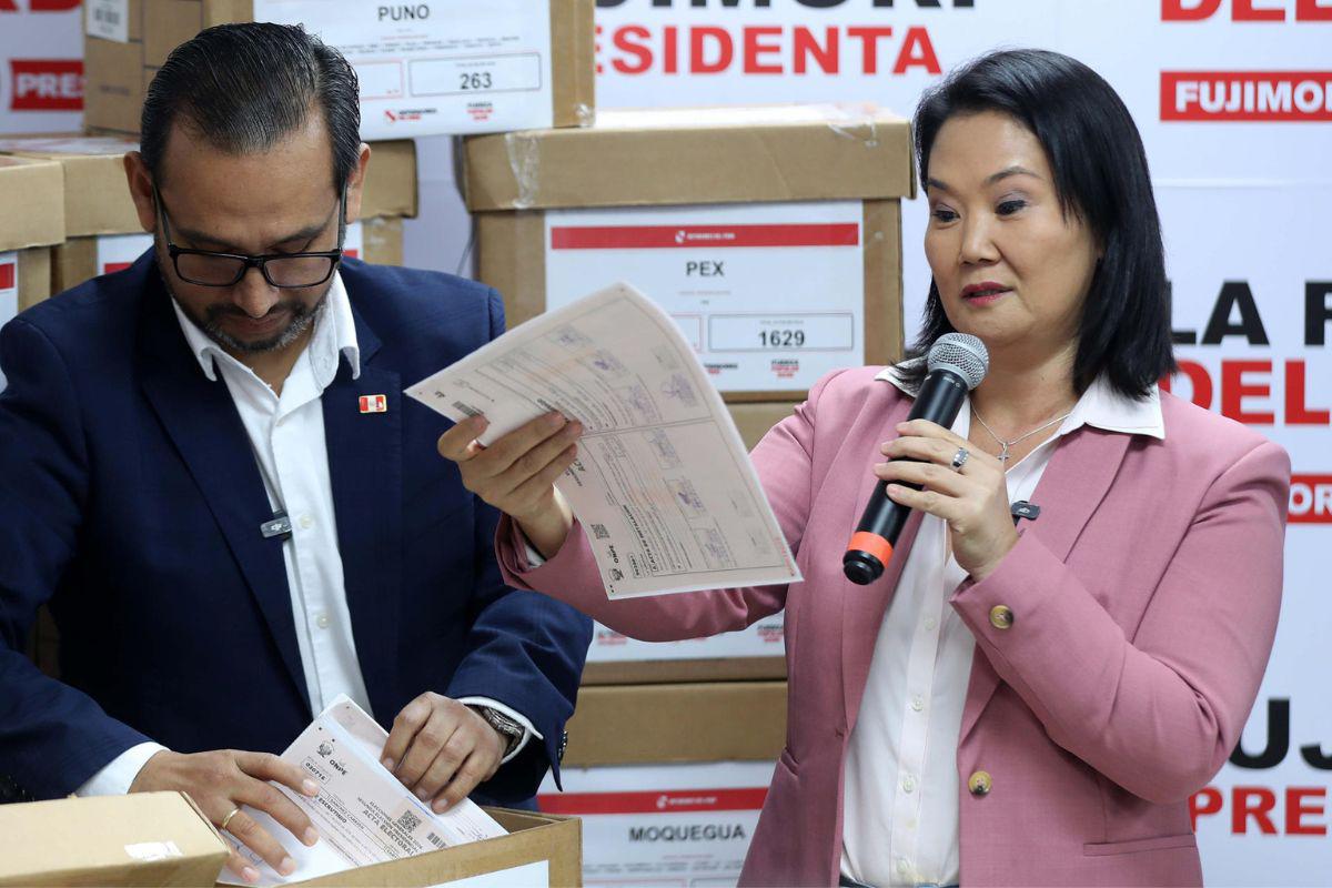 Perú confirma el triunfo de Fujimori tras finalizar el escrutinio