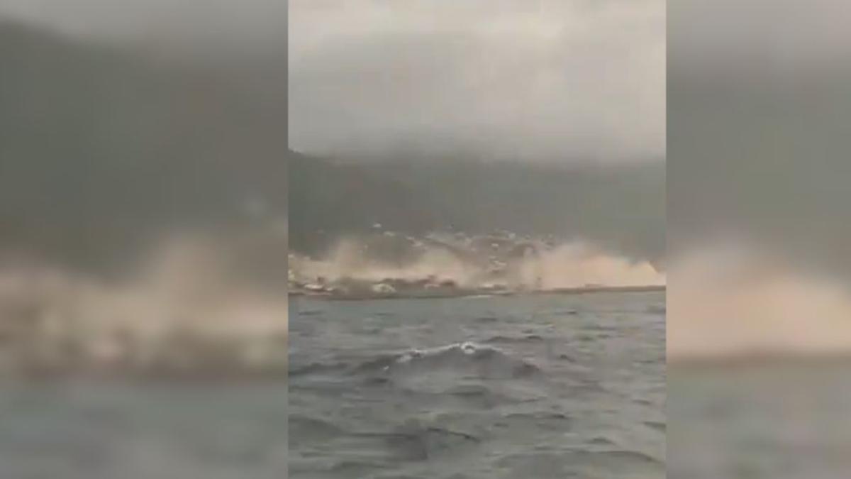 La zona costera de La Guaira, declarada "zona de desastre" tras el doble terremoto