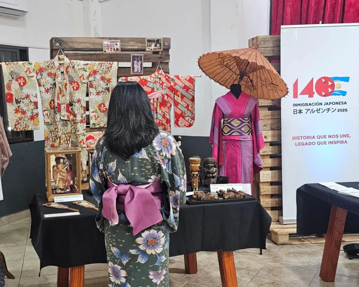Exposición de Memoria Viva de la comunidad japonesa en Jardín América