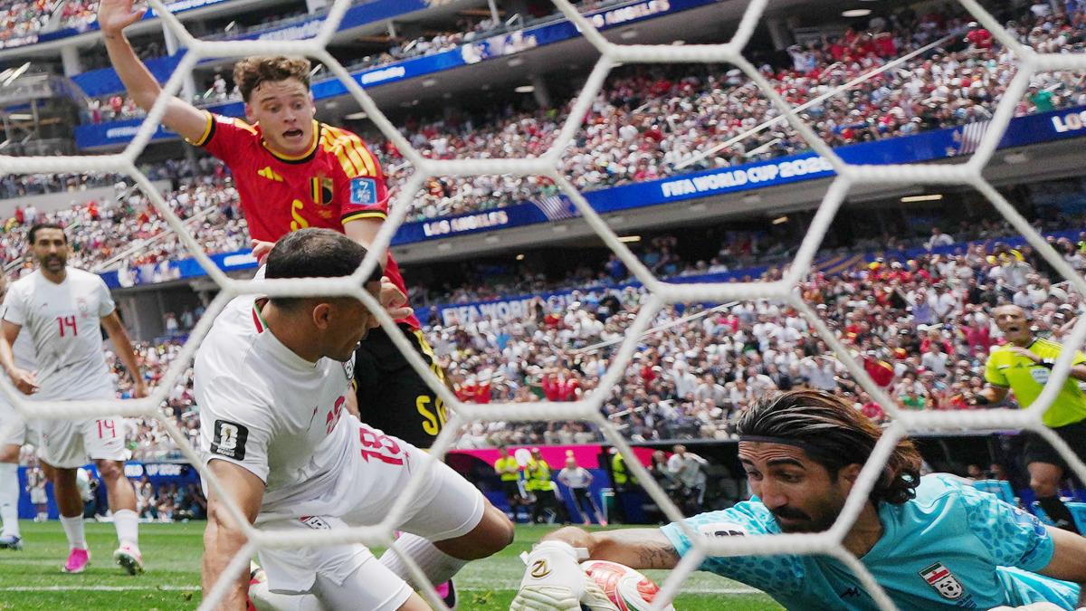 Bélgica e Irán empatan sin goles y complican todo en el Grupo G