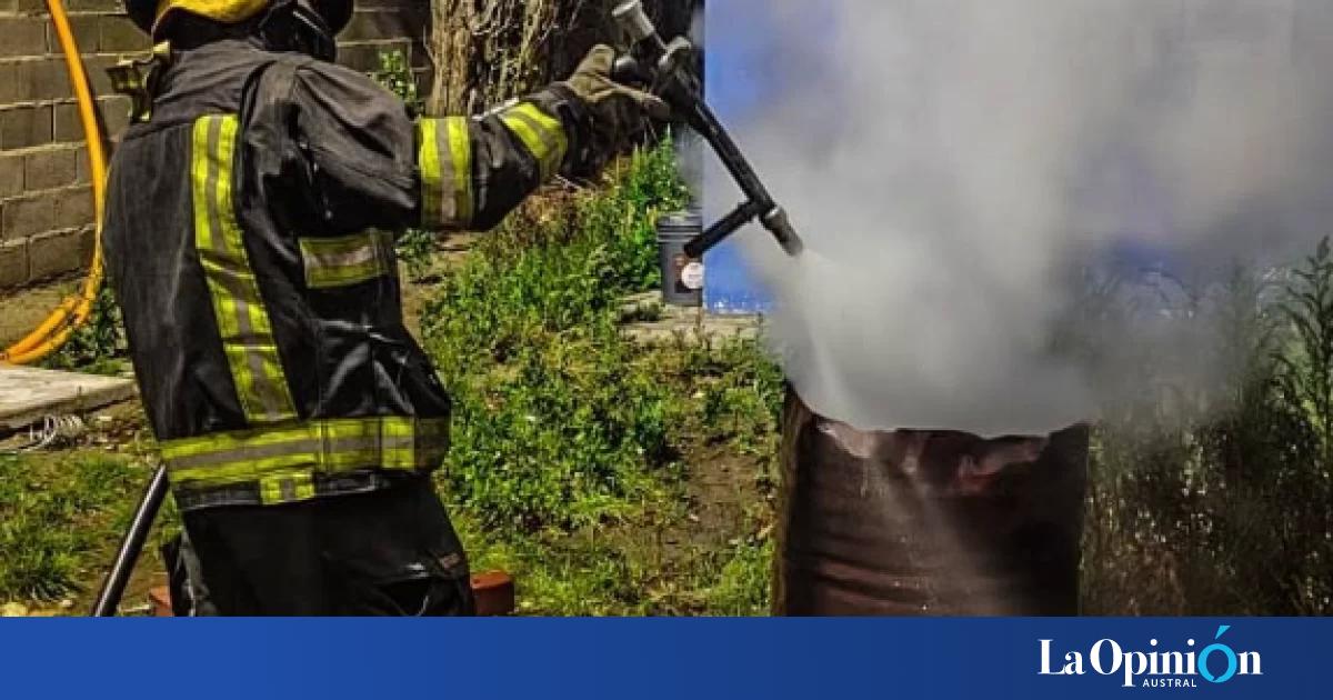Bomberos sofocaron una quema de cables en el predio de Servicios Públicos