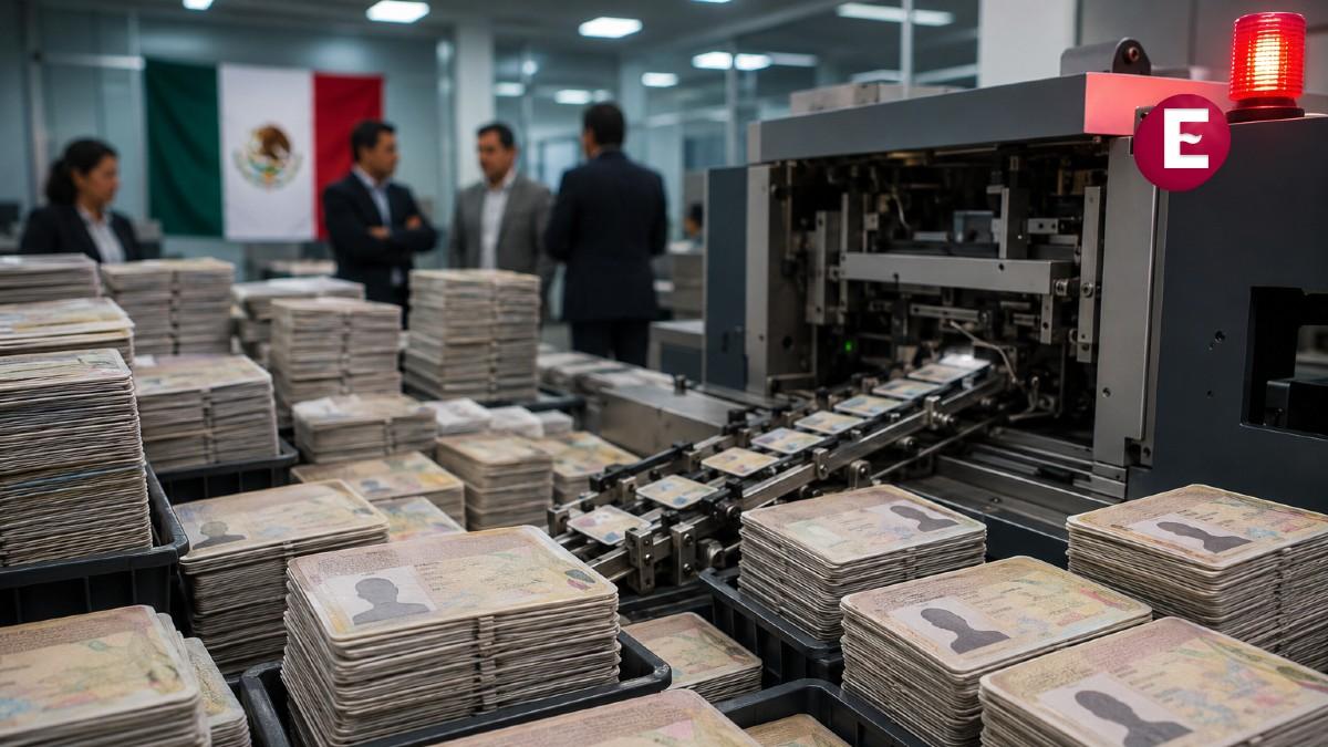 ¡Crisis en el INE! Cambio de proveedor deja rezago de más de 645 mil credenciales para votar