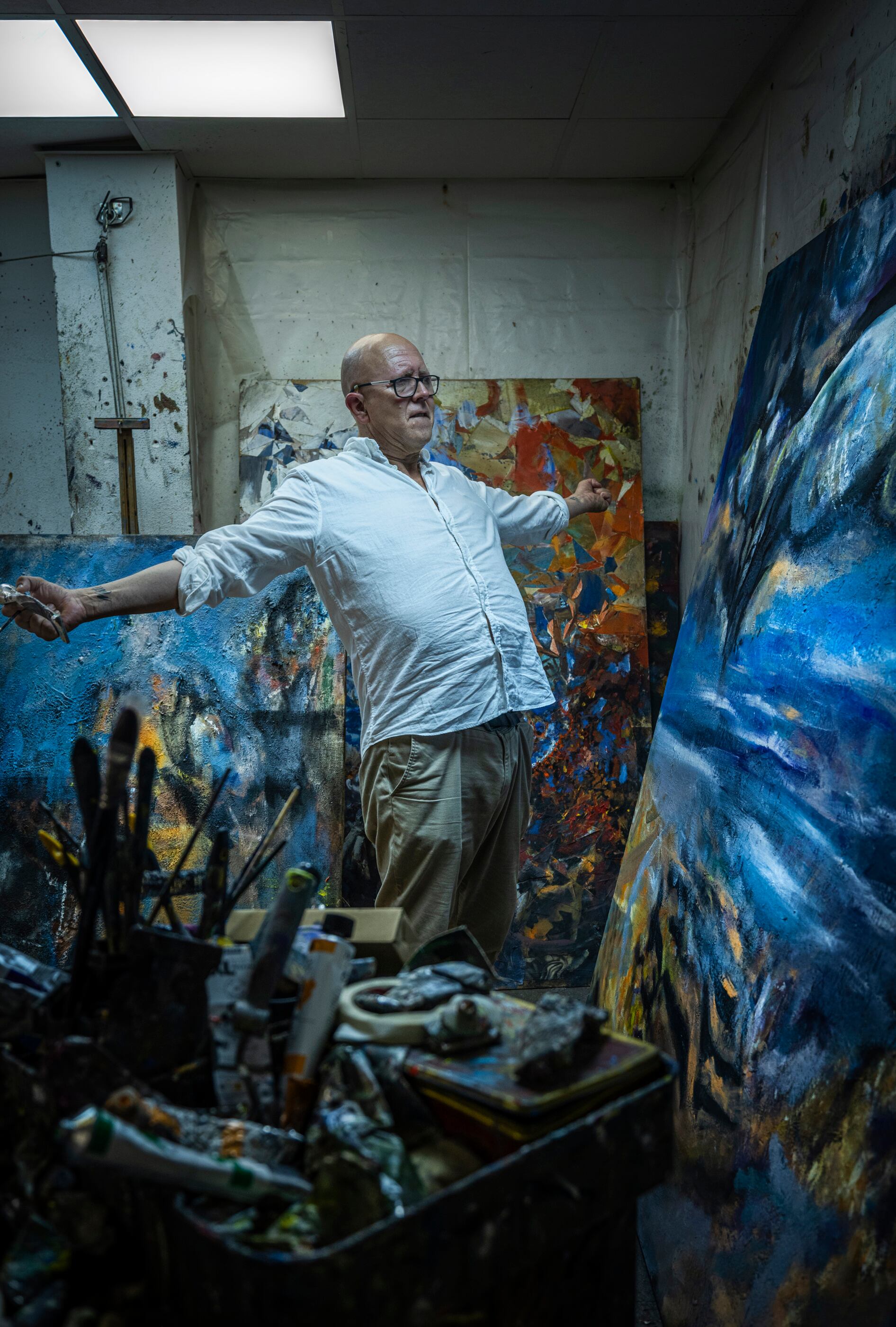 Jesús Galiana, el artista después del párkinson