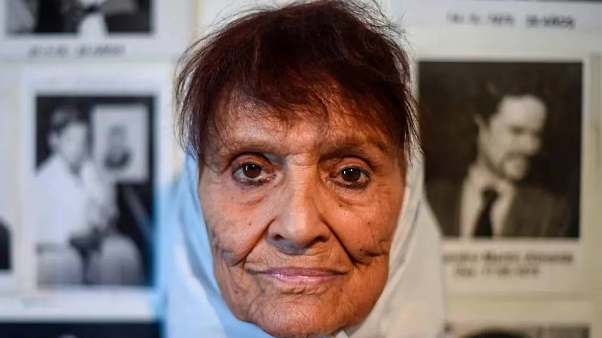 Murió Taty Almeida, histórica referente de Madres de Plaza de Mayo y símbolo de los derechos humanos
