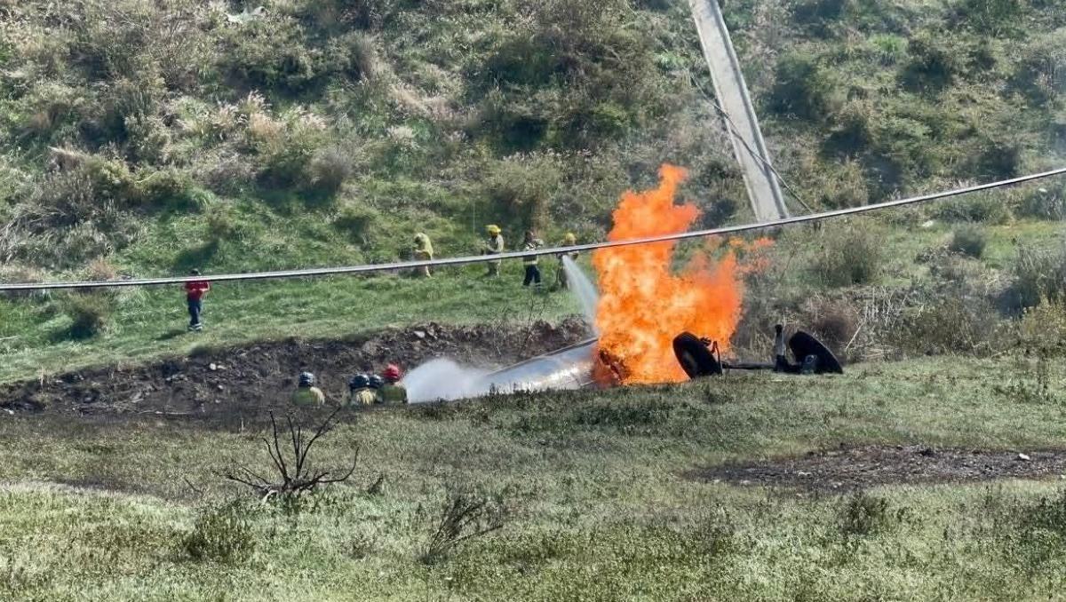 Explota pipa de gas en la carretera Texcoco-Calpulalpan; hay muertos