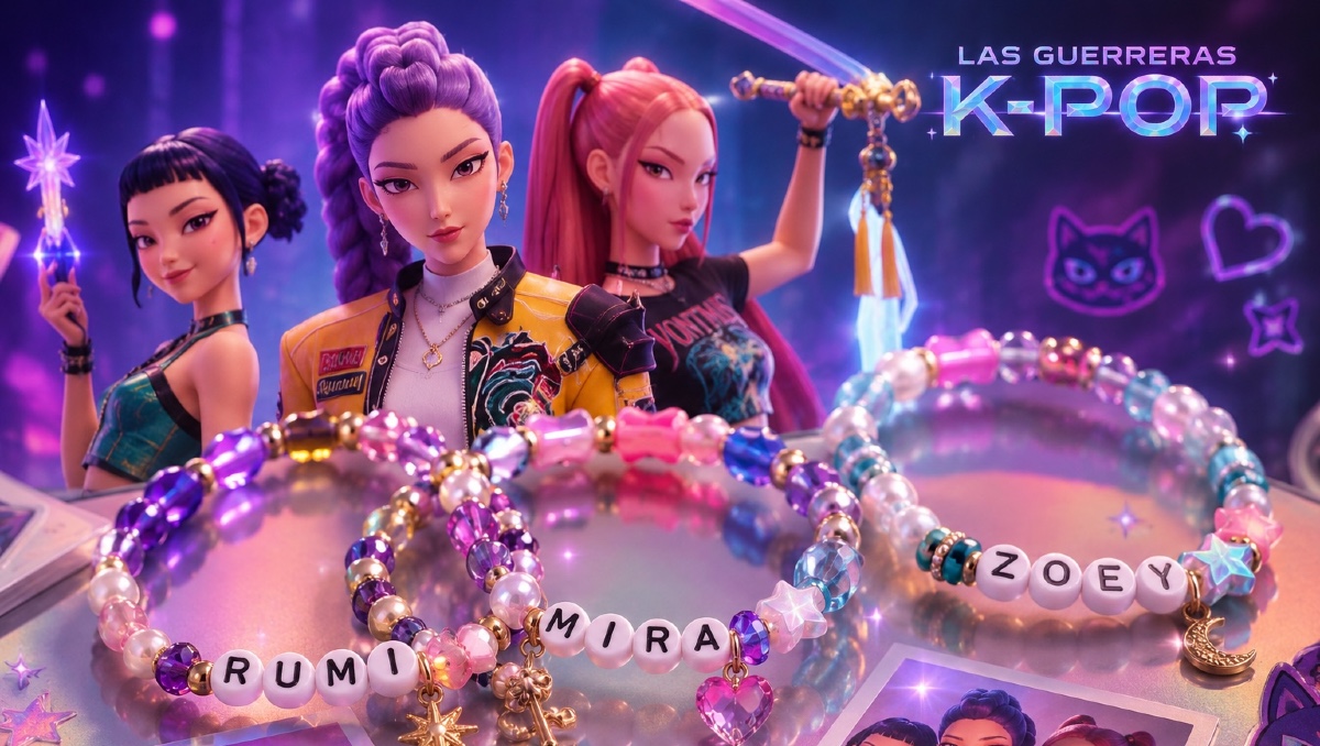 Cómo hacer pulseras inspiradas en Las Guerreras K-Pop: tutorial fácil