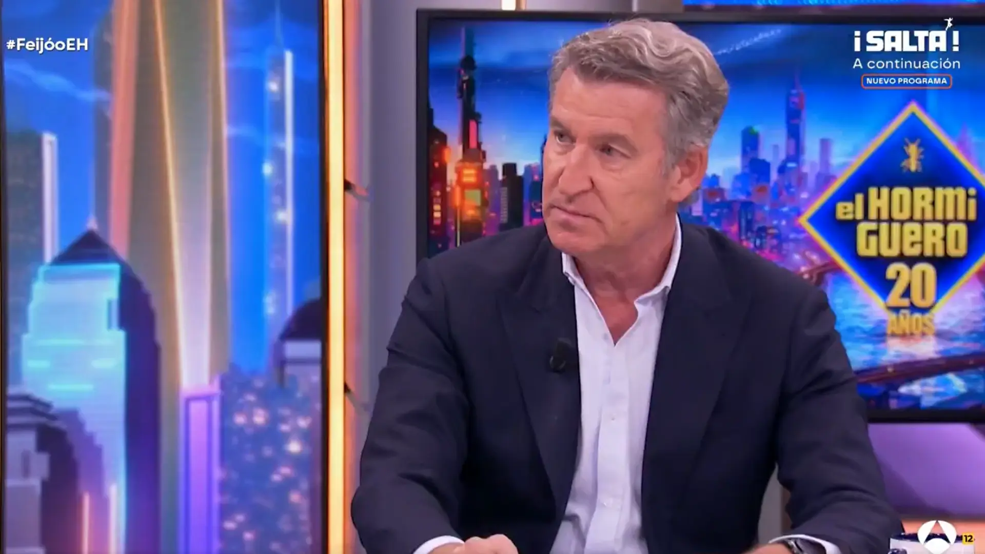 Feijóo carga contra Zapatero en 'El Hormiguero': "Yo no tengo caja fuerte porque no la necesito"