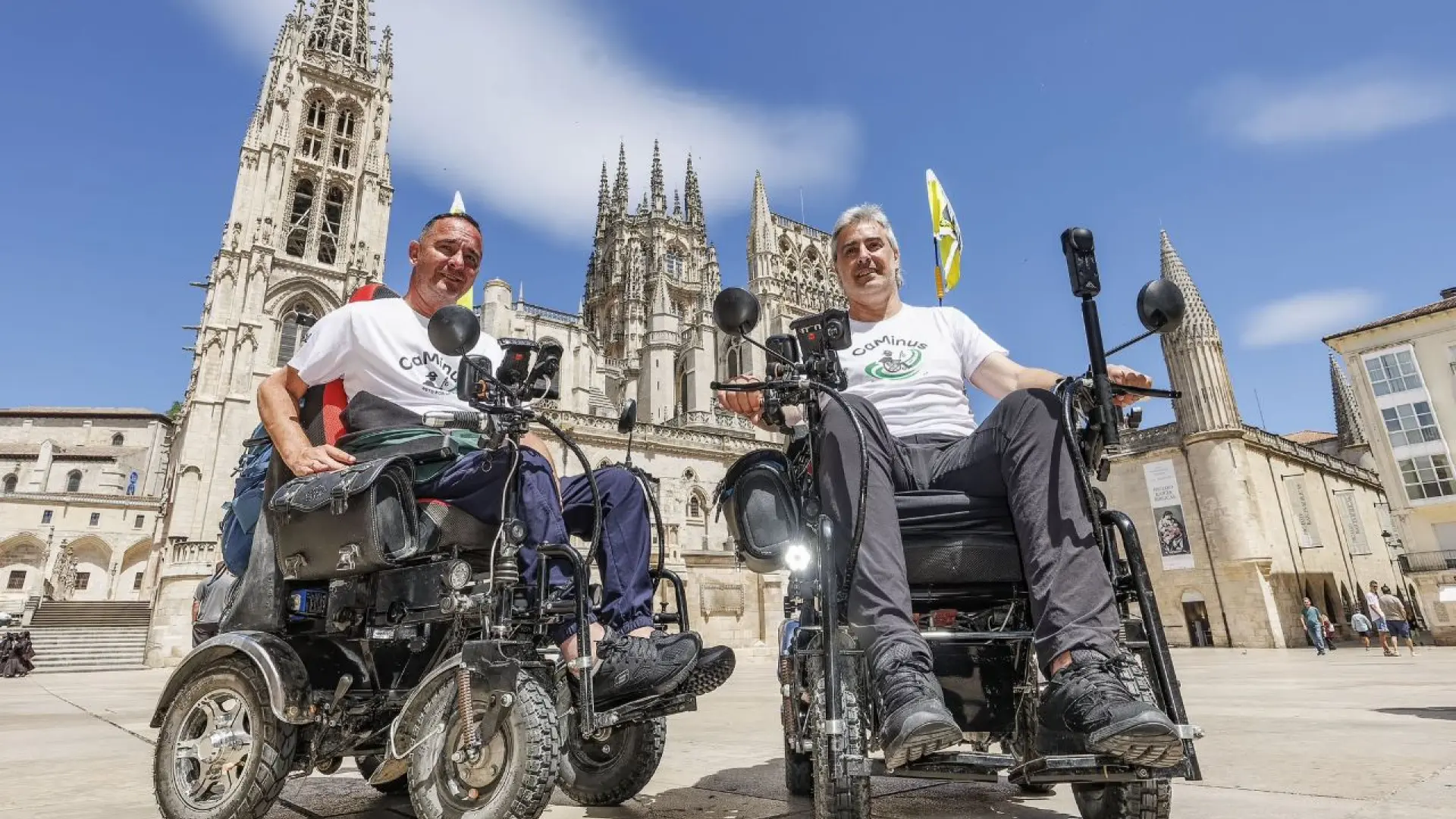 José y Rubén, creadores de CaMinus, rutas solidarias en silla de ruedas: "Esto que hacemos es volver a vivir"