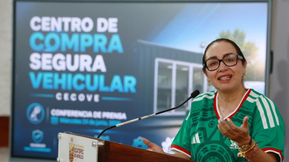 Ecatepec instala centro para compraventa segura de vehículos