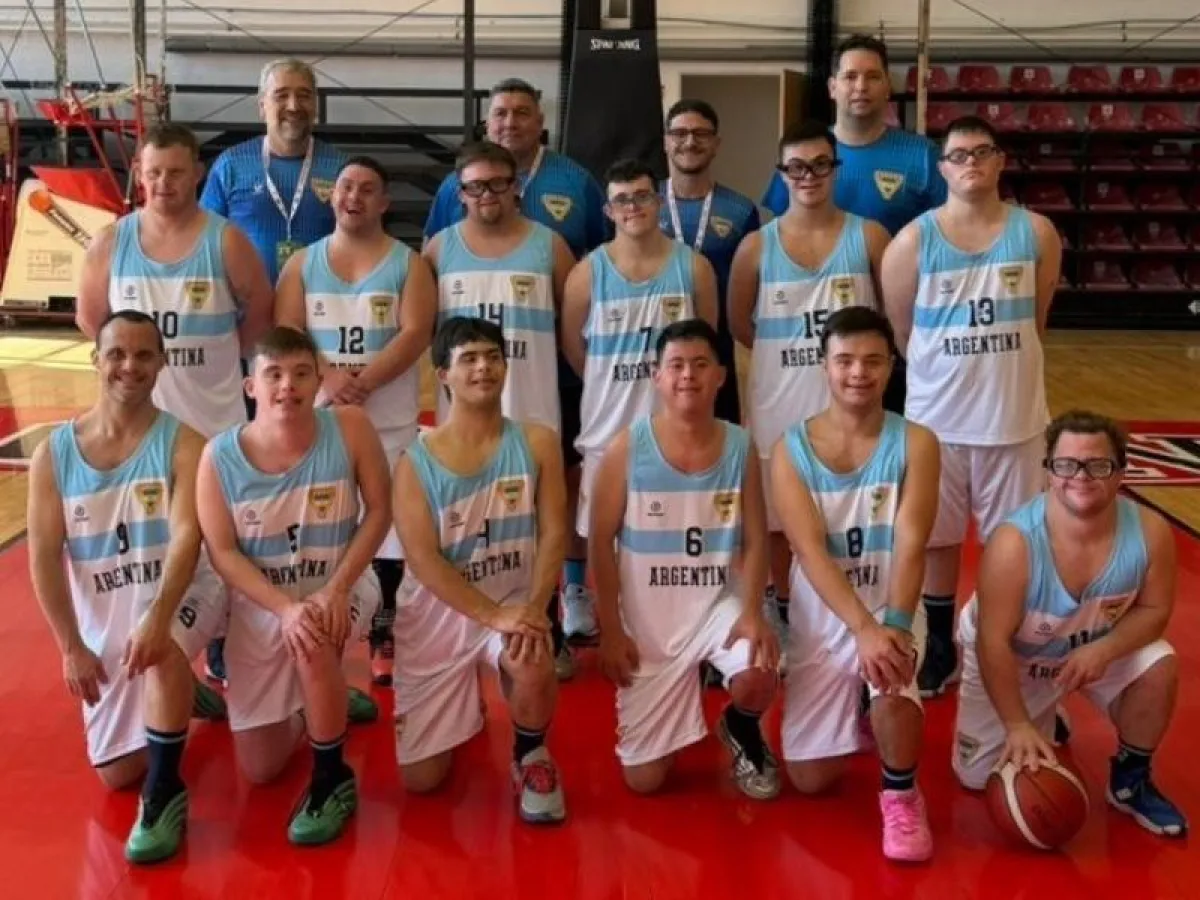 Argentina se consagró campeona mundial de básquet para atletas con síndrome de Down