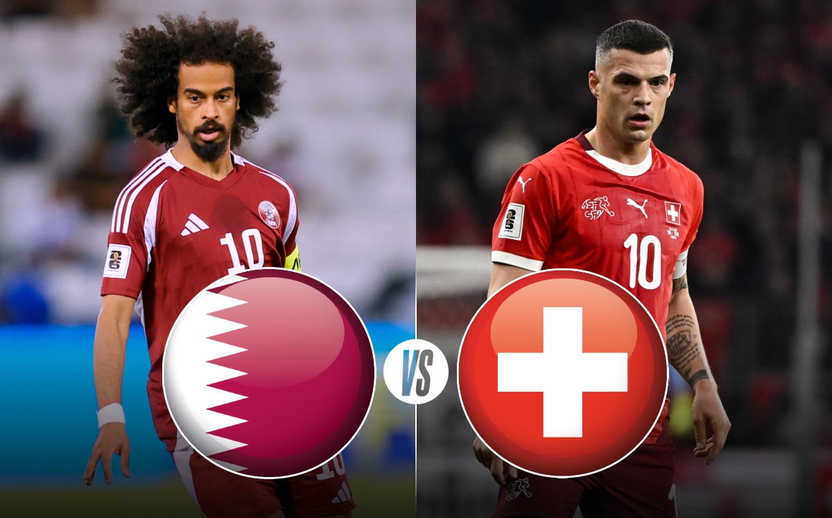 Dónde ver Qatar vs Suiza: a qué hora es el juego EN VIVO