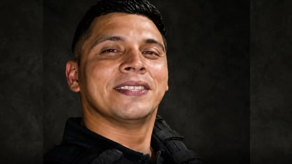 Conmovedor mensaje de la hermana del policía que murió en un partido de fútbol