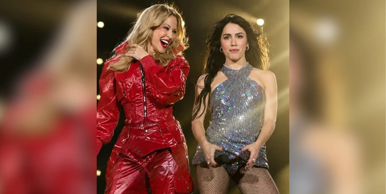 Kylie Minogue mostró la intimidad de su paso por Argentina junto a Lali Espósito