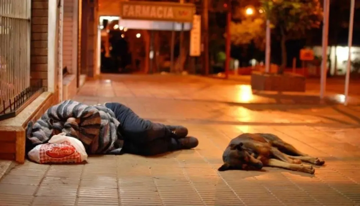 Frío intenso en Posadas: intensifican operativos nocturnos para asistir a personas en situación de calle