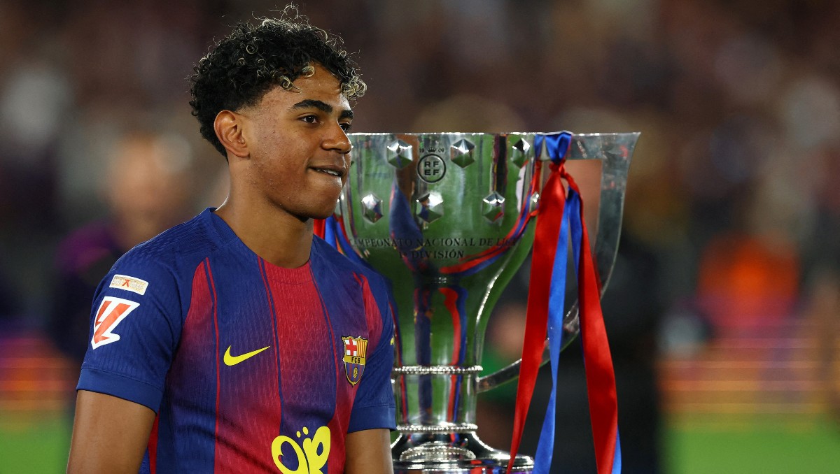 Lamine Yamal, elegido como el mejor jugador de la temporada en LaLiga