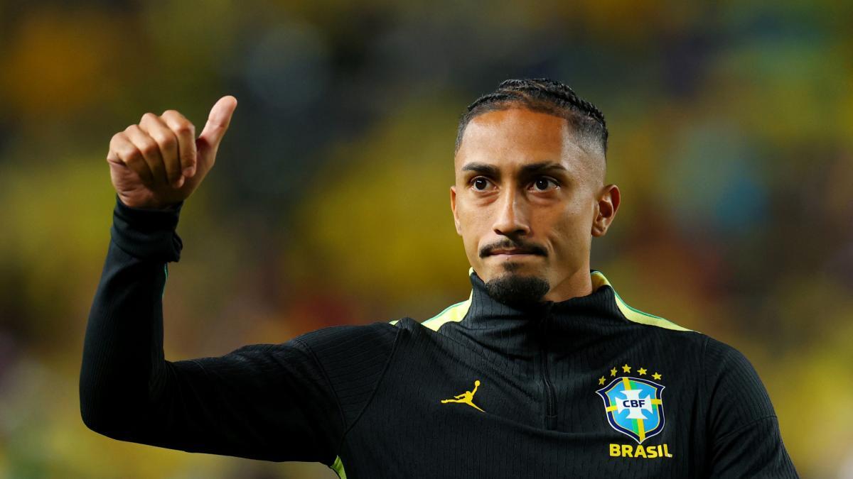 Mundial 2026: Raphinha revela si podrá volver a jugar con Brasil tras su lesión
