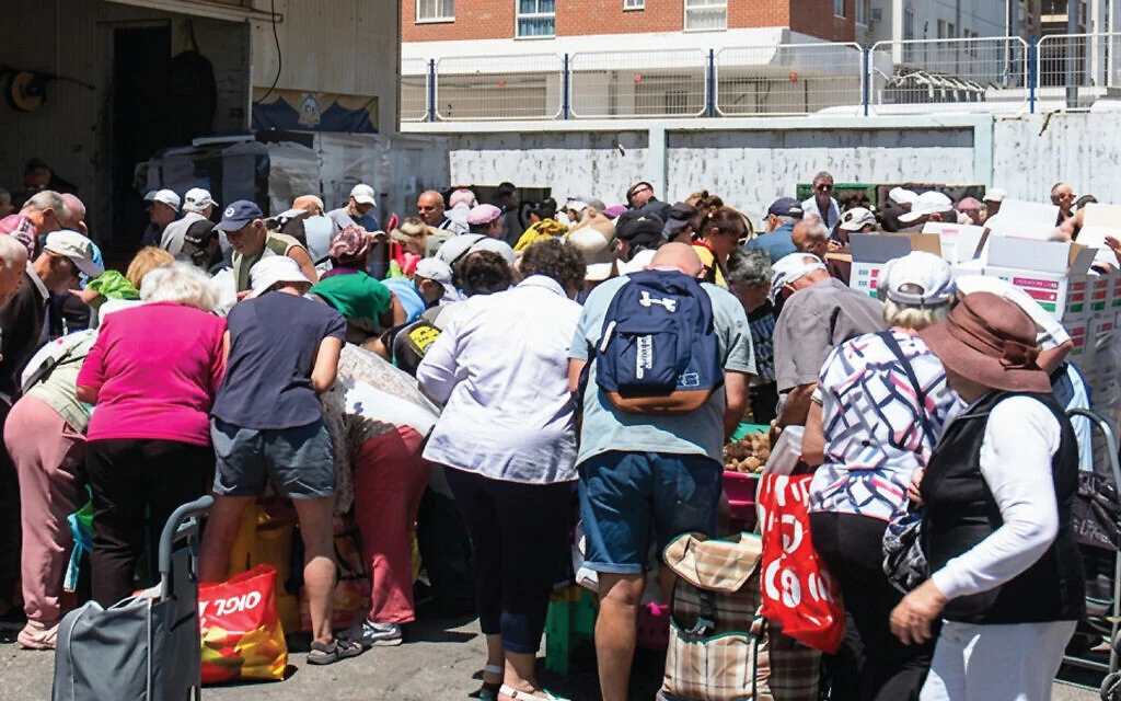Families in Israel's North need help with food