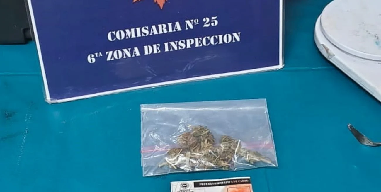 Dos alumnos de una escuela de la ciudad de Santa Fe fueron atrapados con drogas