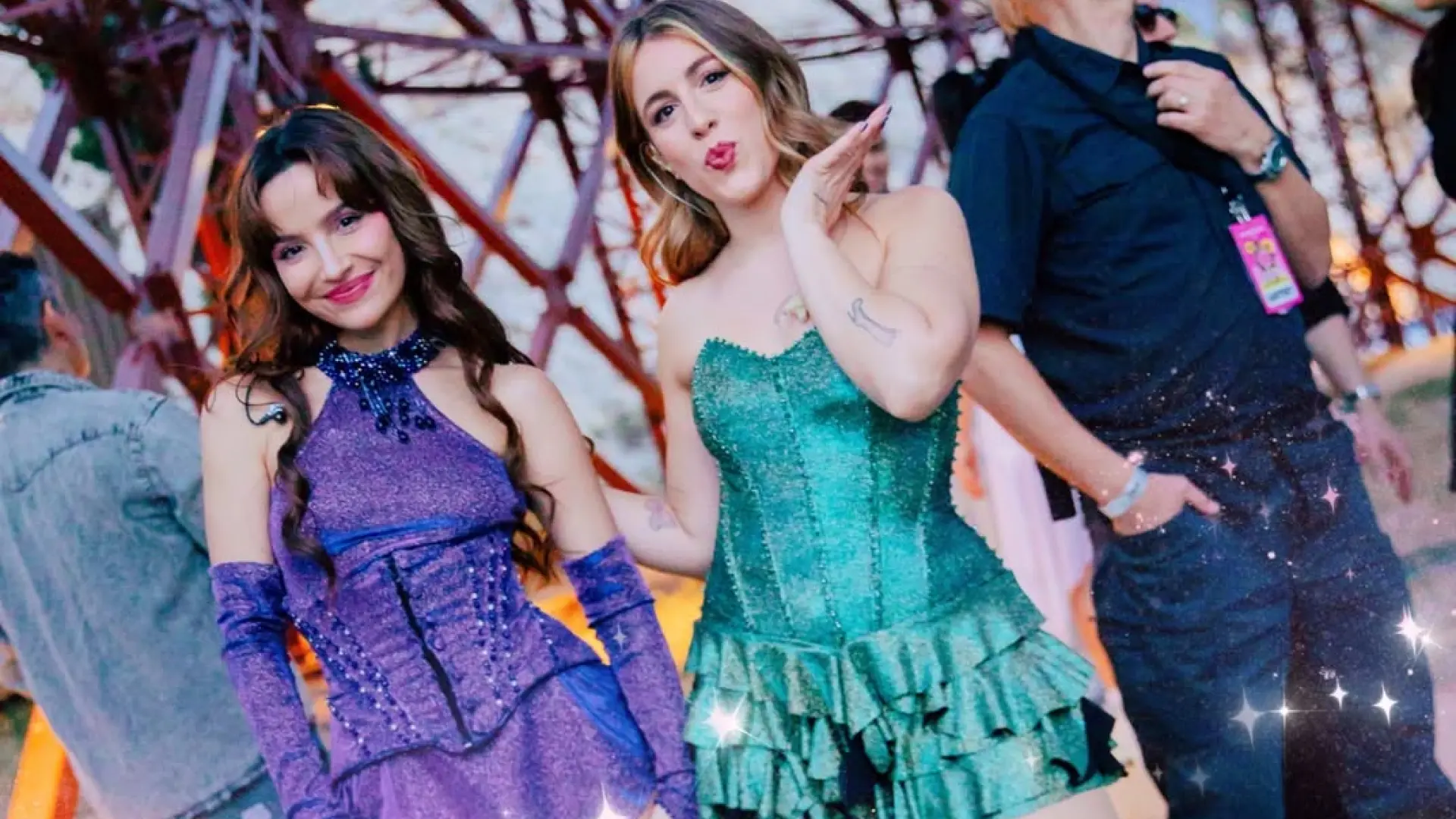 De vuelta a la infancia: Patito y Antonella incencian Madrid y se visten de 'Divinas' en su 'tour'