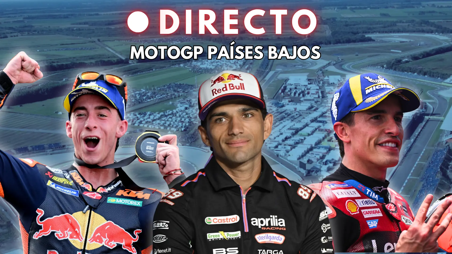 Carrera en Assen: Jorge Martín sale desde la pole y Márquez busca recortar puntos a Bezzecchi
