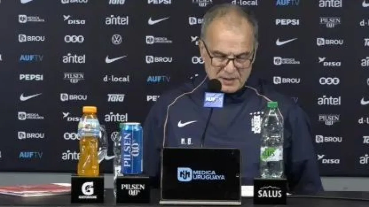 "No tengo ninguna excusa": la dolorosa despedida de Marcelo Bielsa de la Selección uruguaya
