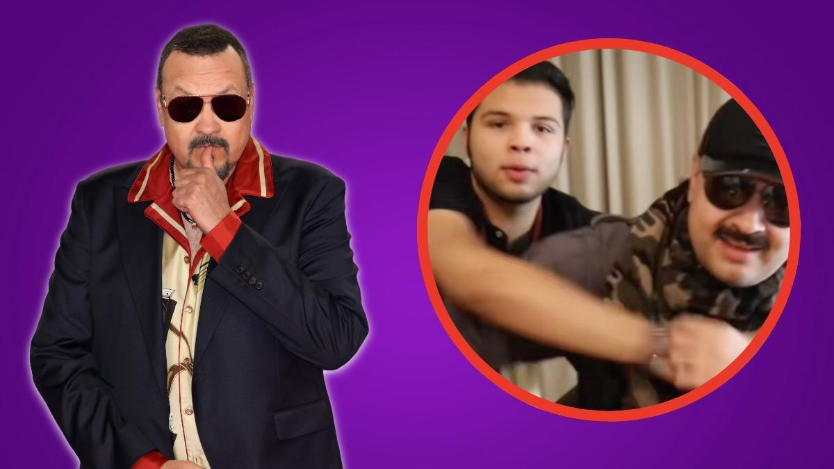 "Quítate": el polémico video donde Pepe Aguilar le niega un abrazo a su hijo Leonardo