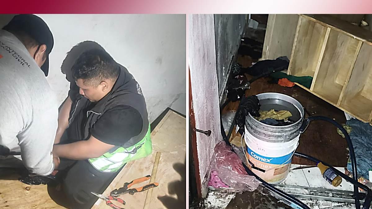 Hallan toma clandestina de turbosina en la San Felipe de Jesús, alcaldía GAM
