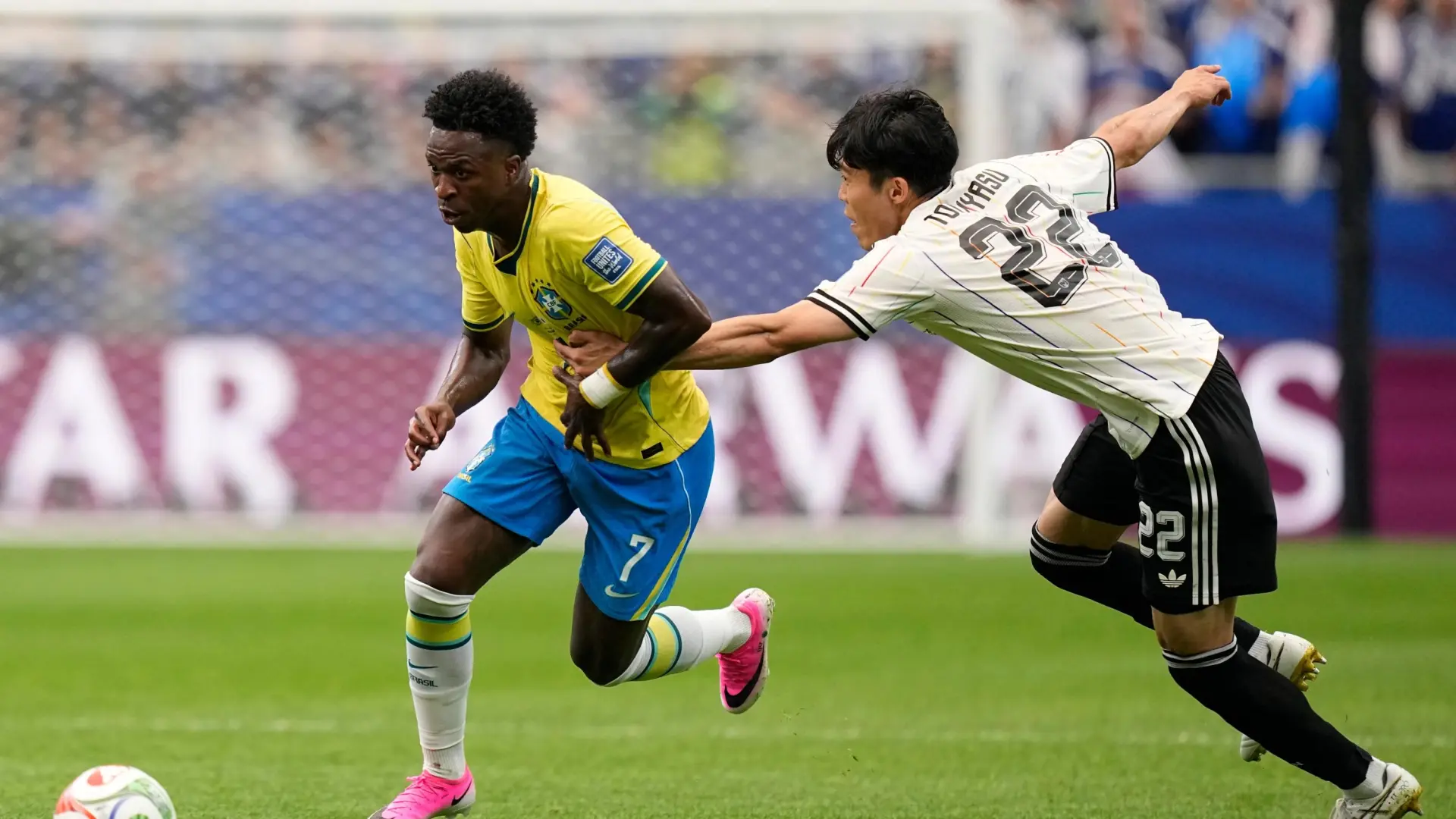 Así fue la jugada "legendaria" de Vinícius ante Japón en dieciseisavos que pudo ser el gol del Mundial 2026