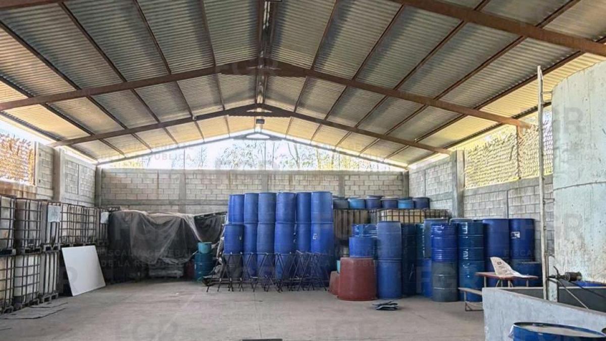 FGR asegura más de 25 toneladas de precursores para drogas químicas en Sonora