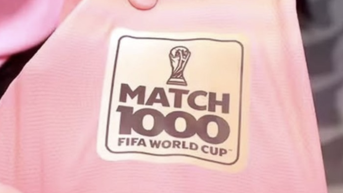 FIFA revela parche especial para el partido 1000 de los Mundiales en Monterrey